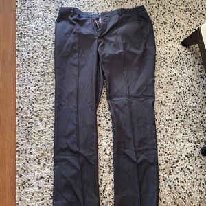 Gray suit pants